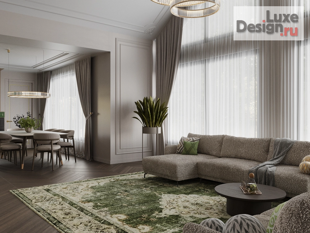 Дизайн интерьера загородного дома "Загородный дом в ЖК Новые Грани" (фото 3)