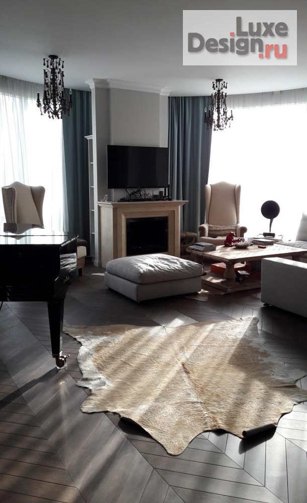 Дизайн интерьера четырехкомнатной квартиры "Квартира на Новом Арбате" (фото 3)