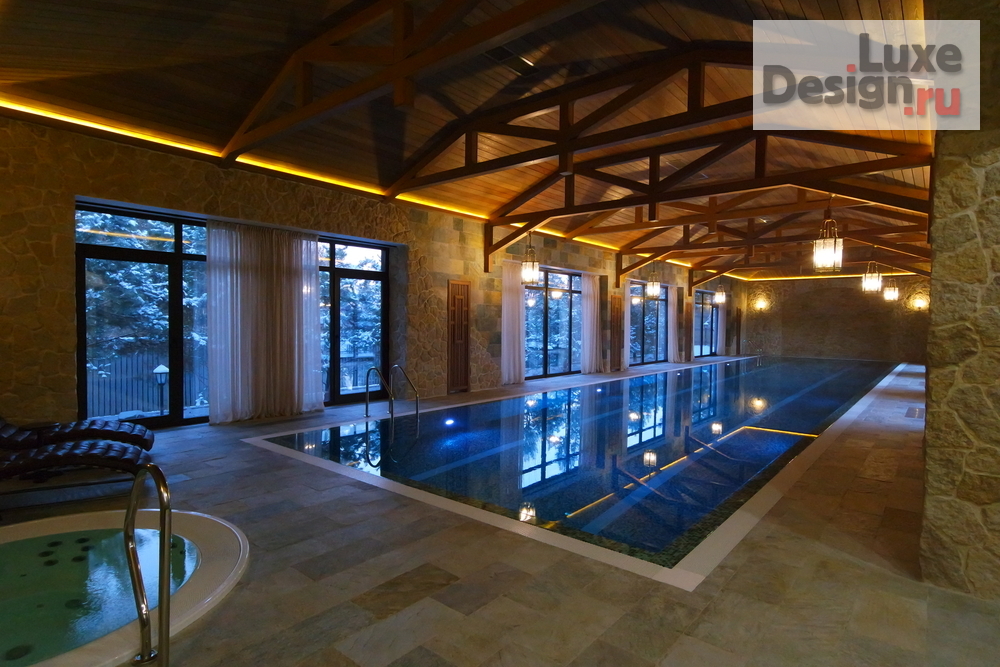 Дизайн интерьера загородного дома "Частная резиденция в Московской области" (фото 4)