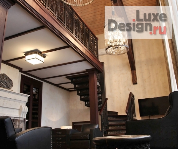 Дизайн интерьера загородного дома "Частная резиденция в Московской области" (фото 1)