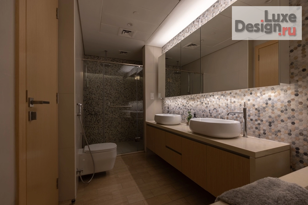 Дизайн интерьера двухкомнатной квартиры "Современная квартира на берегу реки" (фото 6) от дизайнера Паталина Екатерина Александровна Дизайн интерьера двухкомнатной квартиры "Современная квартира на берегу реки" (фото 6)