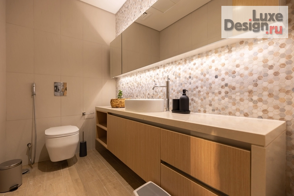 Дизайн интерьера двухкомнатной квартиры "Современная квартира на берегу реки" (фото 5) от дизайнера Паталина Екатерина Александровна Дизайн интерьера двухкомнатной квартиры "Современная квартира на берегу реки" (фото 5)