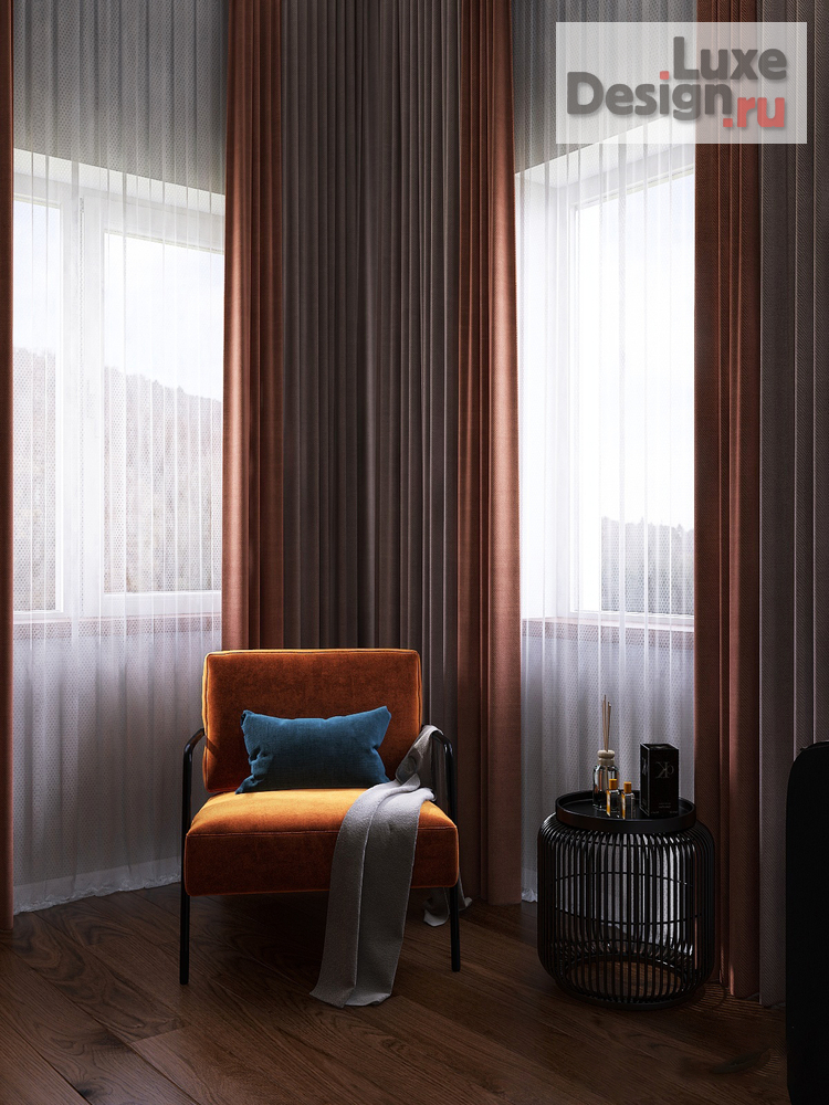 Дизайн интерьера загородного дома "Загородный дом Шале 120 кв.м." (фото 31)