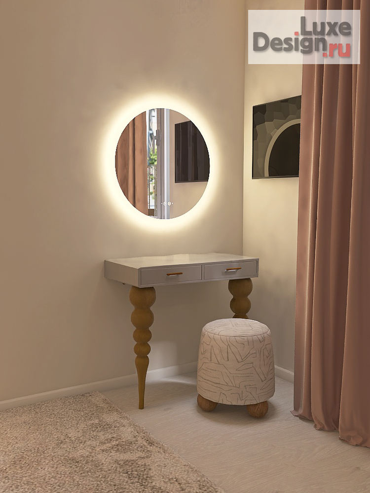 Дизайн интерьера гостиной "4-х комнатная квартира" (фото 16)