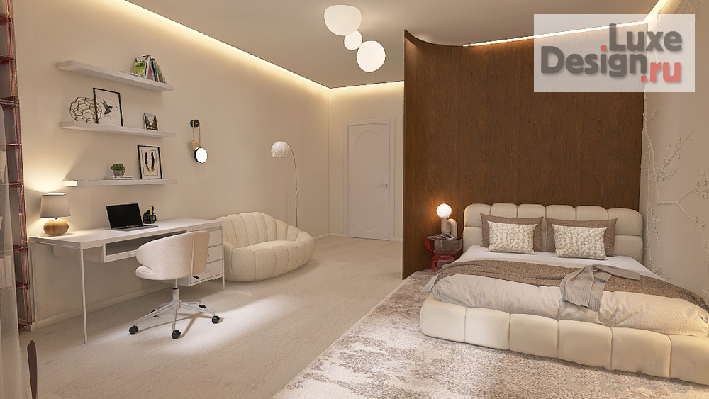 Дизайн интерьера гостиной "4-х комнатная квартира" (фото 18)