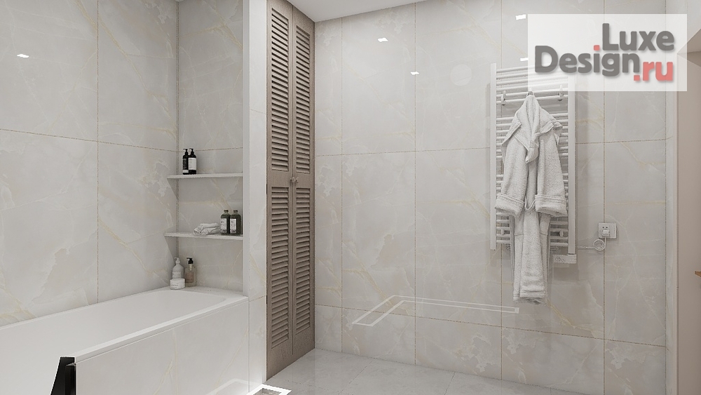 Дизайн интерьера четырехкомнатной квартиры "Четырехкомнатная квартира 160 кв.м." (фото 33) от дизайнера Нелюбина Любовь Олеговна Дизайн интерьера четырехкомнатной квартиры "Четырехкомнатная квартира 160 кв.м." (фото 33)