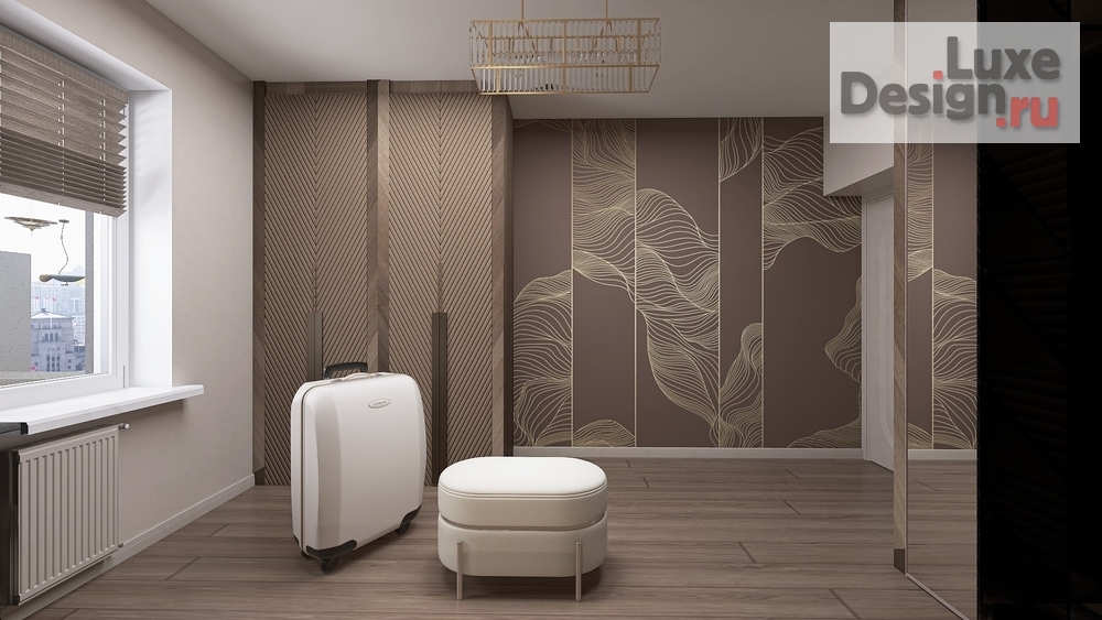 Дизайн интерьера четырехкомнатной квартиры "Четырехкомнатная квартира 160 кв.м." (фото 25) от дизайнера Нелюбина Любовь Олеговна Дизайн интерьера четырехкомнатной квартиры "Четырехкомнатная квартира 160 кв.м." (фото 25)