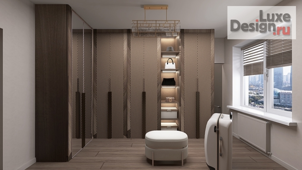 Дизайн интерьера четырехкомнатной квартиры "Четырехкомнатная квартира 160 кв.м." (фото 26) от дизайнера Нелюбина Любовь Олеговна Дизайн интерьера четырехкомнатной квартиры "Четырехкомнатная квартира 160 кв.м." (фото 26)