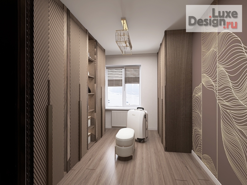 Дизайн интерьера четырехкомнатной квартиры "Четырехкомнатная квартира 160 кв.м." (фото 27) от дизайнера Нелюбина Любовь Олеговна Дизайн интерьера четырехкомнатной квартиры "Четырехкомнатная квартира 160 кв.м." (фото 27)