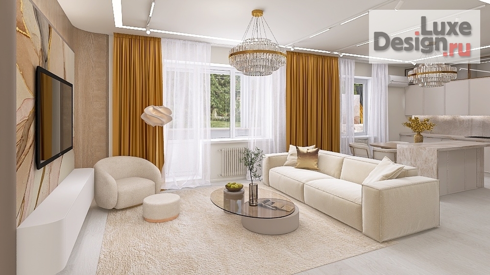 Дизайн интерьера четырехкомнатной квартиры "Четырехкомнатная квартира 160 кв.м." (фото 11) от дизайнера Нелюбина Любовь Олеговна Дизайн интерьера четырехкомнатной квартиры "Четырехкомнатная квартира 160 кв.м." (фото 11)