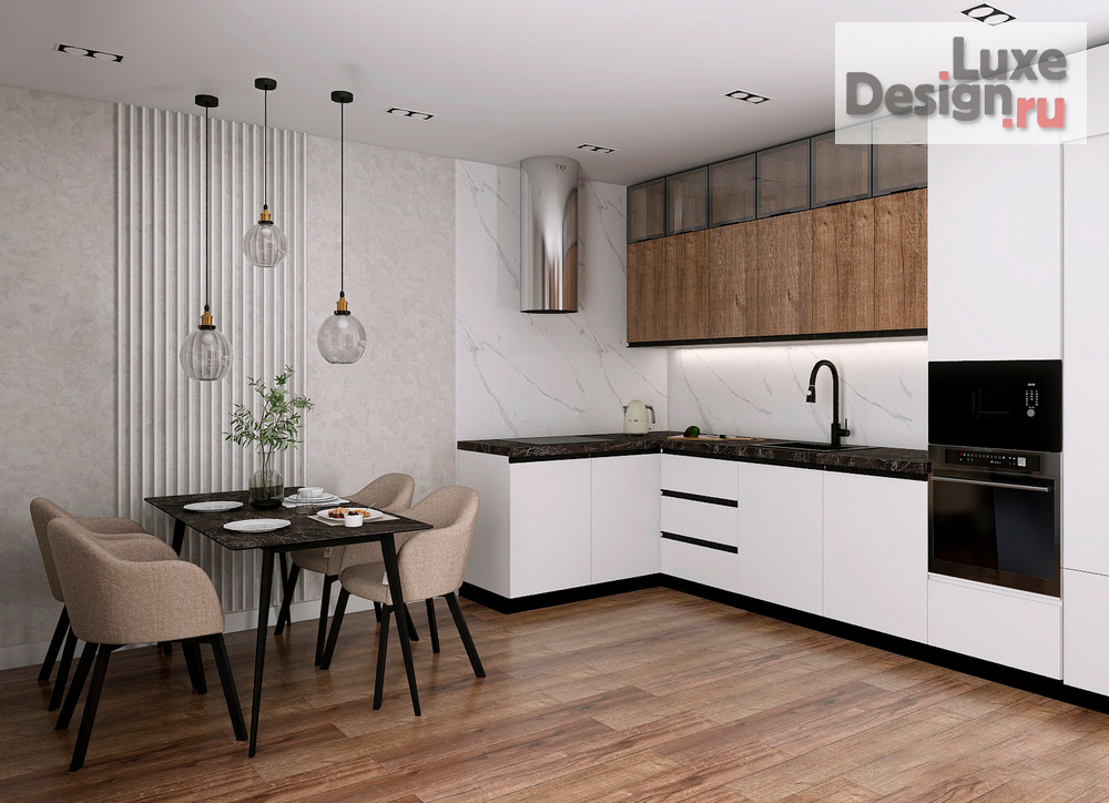 Дизайн интерьера гостиной "Квартира в ЖК «Европейский»" (фото 2)