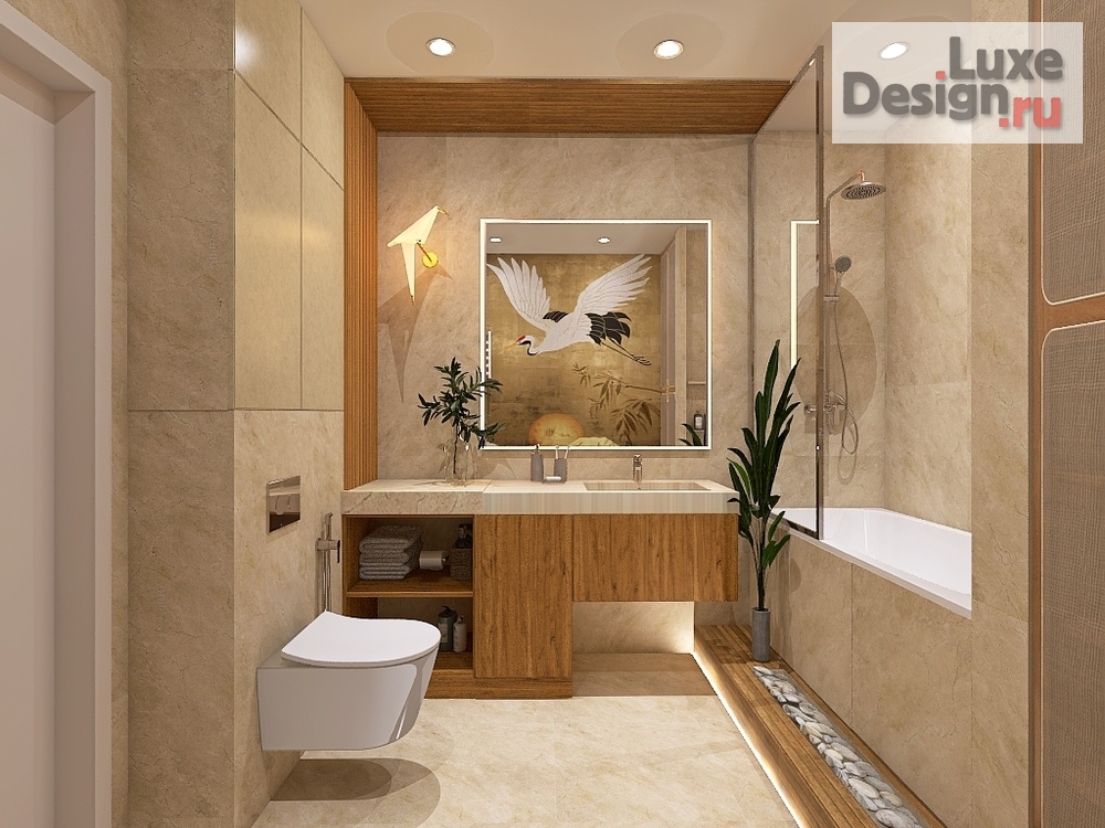 Дизайн интерьера гостиной "4-х комнатная квартира" (фото 22)