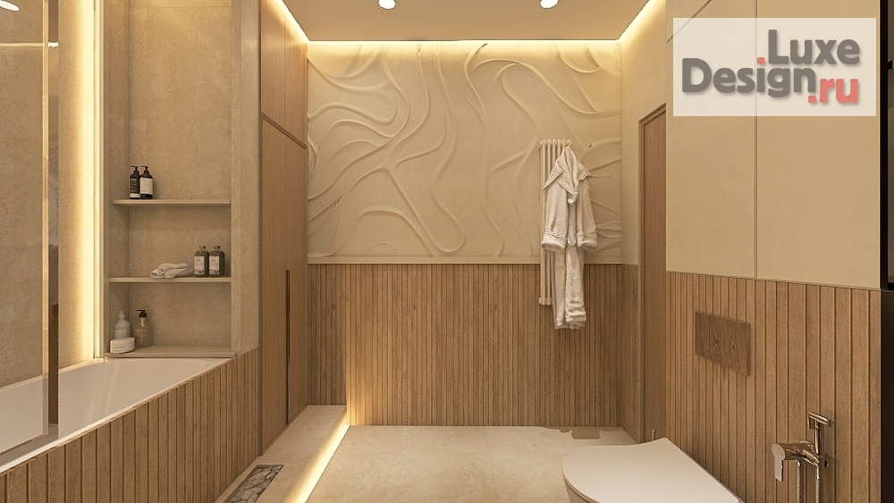 Дизайн интерьера четырехкомнатной квартиры "Четырехкомнатная квартира 160 кв.м." (фото 30) от дизайнера Нелюбина Любовь Олеговна Дизайн интерьера четырехкомнатной квартиры "Четырехкомнатная квартира 160 кв.м." (фото 30)