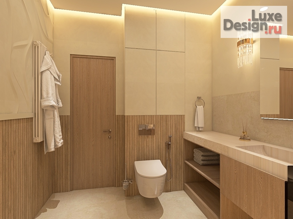 Дизайн интерьера четырехкомнатной квартиры "Четырехкомнатная квартира 160 кв.м." (фото 31) от дизайнера Нелюбина Любовь Олеговна Дизайн интерьера четырехкомнатной квартиры "Четырехкомнатная квартира 160 кв.м." (фото 31)