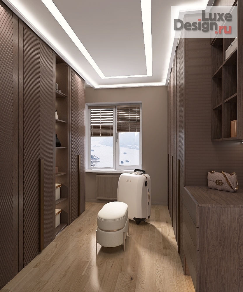 Дизайн интерьера четырехкомнатной квартиры "Четырехкомнатная квартира 160 кв.м." (фото 23) от дизайнера Нелюбина Любовь Олеговна Дизайн интерьера четырехкомнатной квартиры "Четырехкомнатная квартира 160 кв.м." (фото 23)