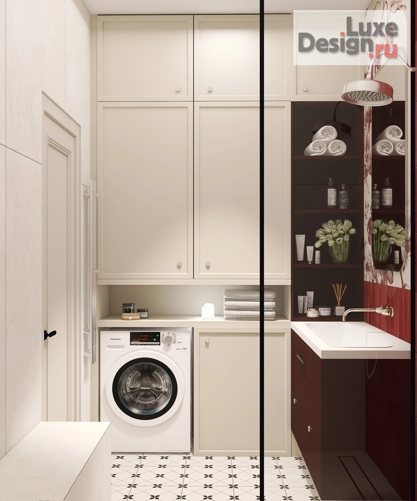 Дизайн интерьера двухкомнатной квартиры "Яркая квартира в ЖК Gold Land " (фото 3)