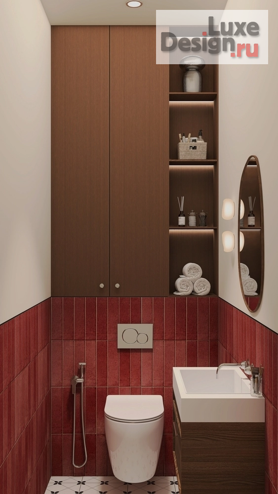 Дизайн интерьера двухкомнатной квартиры "Яркая квартира в ЖК Gold Land " (фото 4)