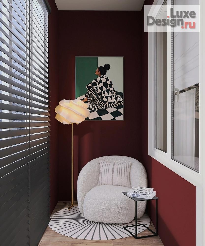 Дизайн интерьера двухкомнатной квартиры "Яркая квартира в ЖК Gold Land " (фото 6)