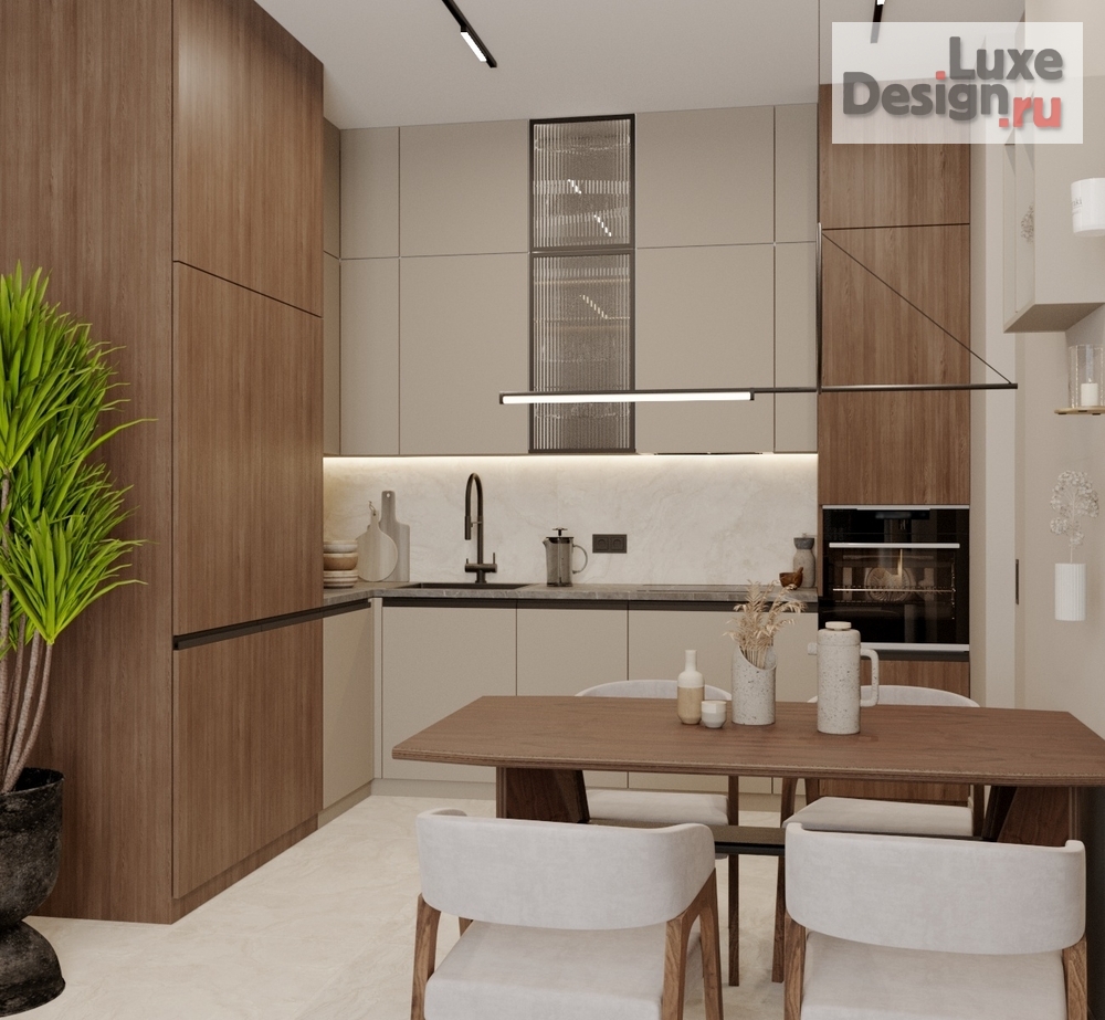 Дизайн интерьера квартиры "Квартира с налётом Джапанди, Zara home" (фото 2)