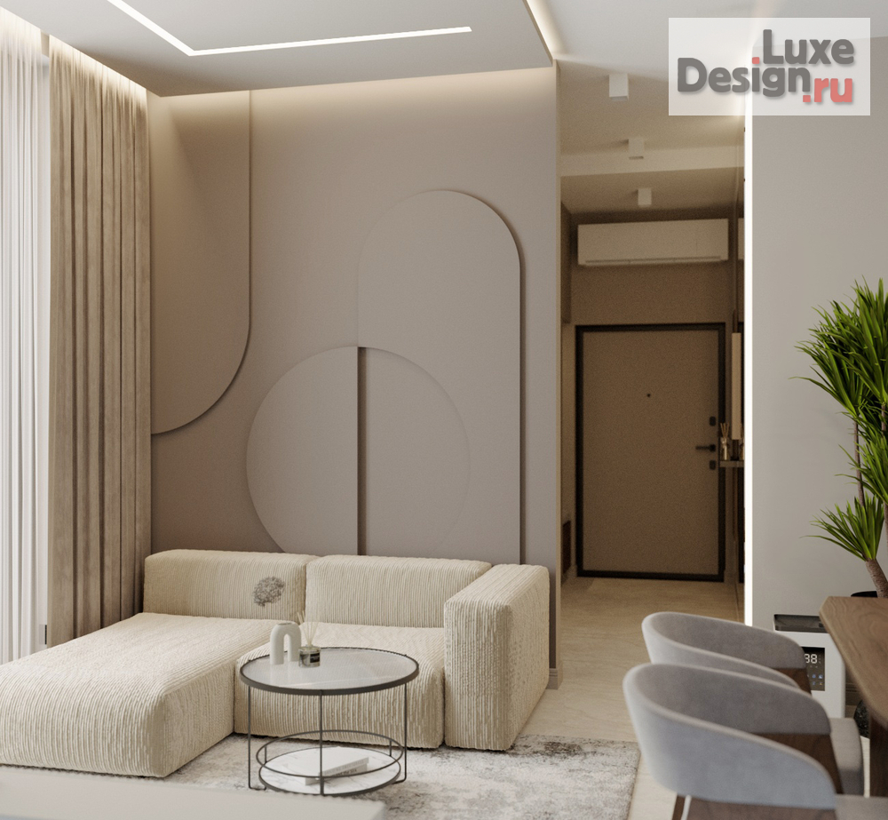 Дизайн интерьера квартиры "Квартира с налётом Джапанди, Zara home" (фото 5)
