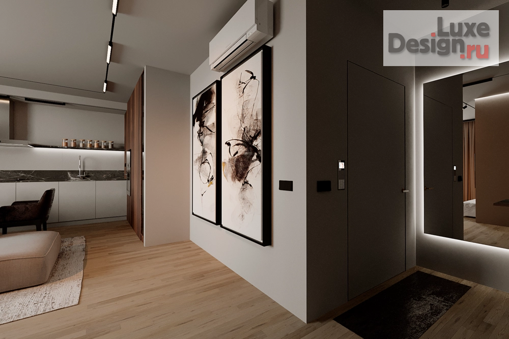 Дизайн интерьера трехкомнатной квартиры "Варшавка Лайф" (фото 12)