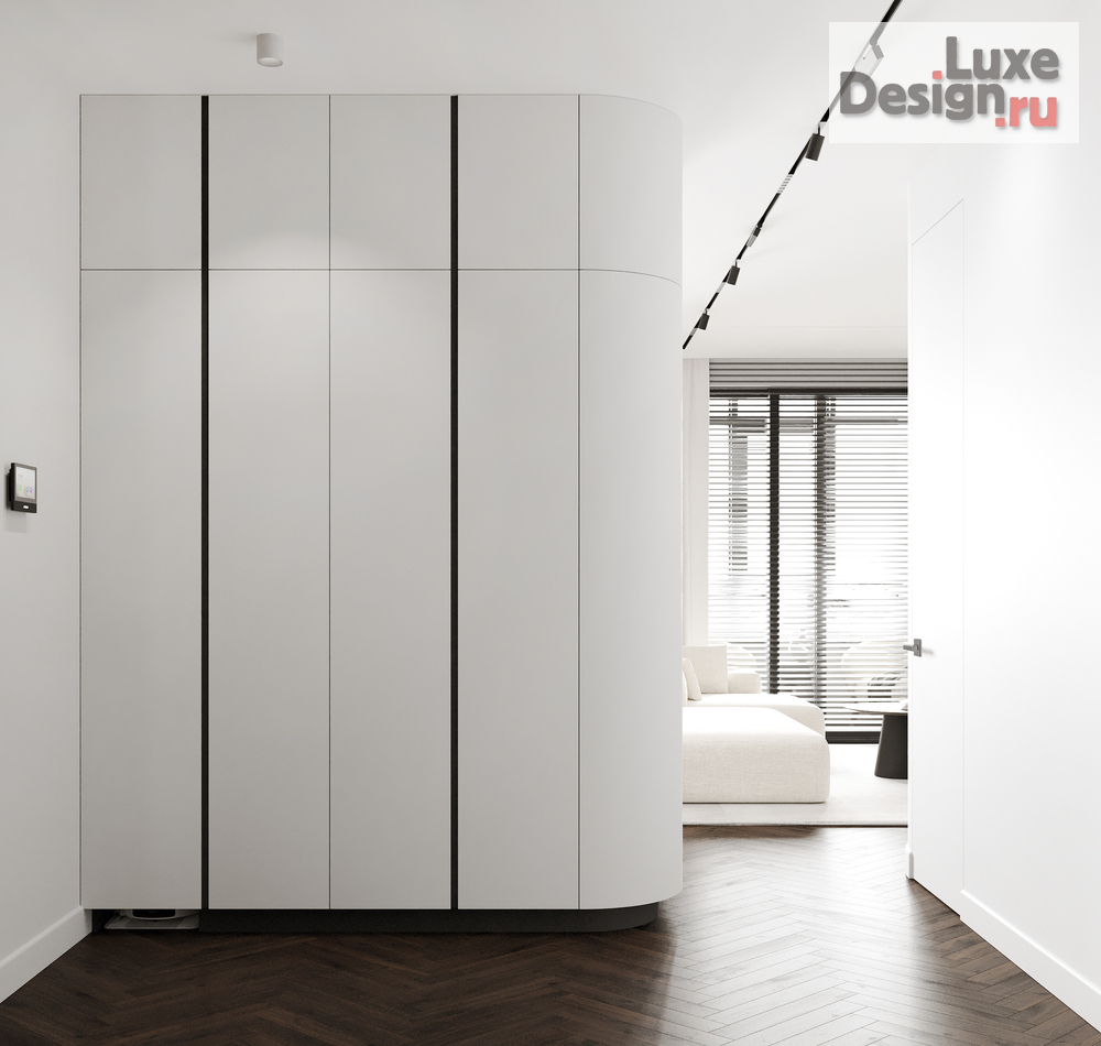 Дизайн интерьера трехкомнатной квартиры "Квартира UNO | Интерьер для инвестиций в Москве" (фото 11)