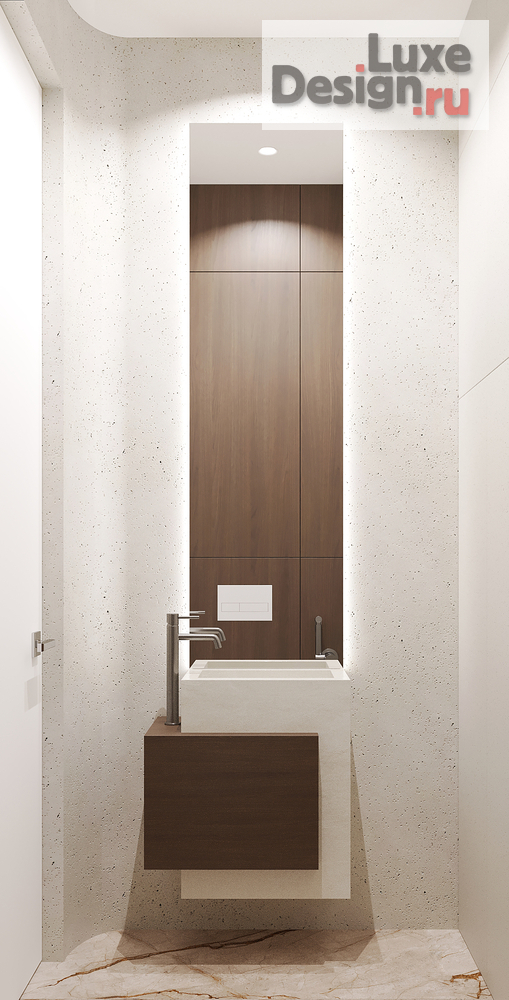 Дизайн интерьера трехкомнатной квартиры "Квартира UNO | Интерьер для инвестиций в Москве" (фото 12)