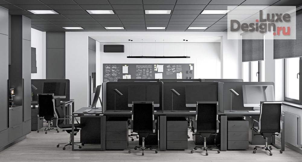 Дизайн интерьера офиса "ОФИСНОЕ ПРОСТРАНСТВО" (фото 7)