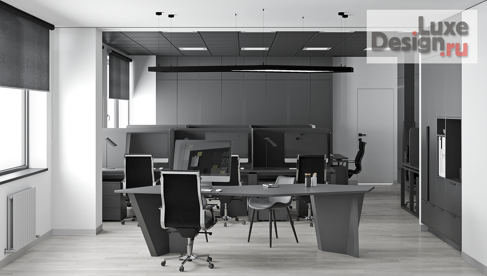 Дизайн интерьера офиса "ОФИСНОЕ ПРОСТРАНСТВО" (фото 10)