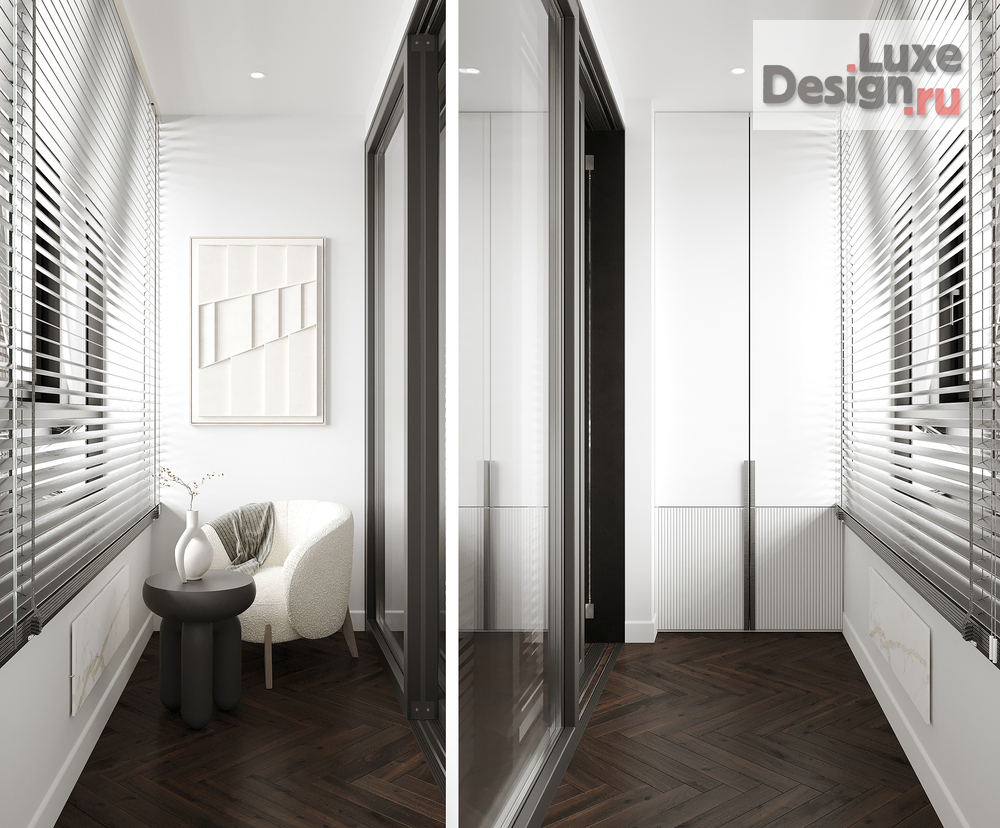 Дизайн интерьера трехкомнатной квартиры "Квартира UNO | Интерьер для инвестиций в Москве" (фото 20)