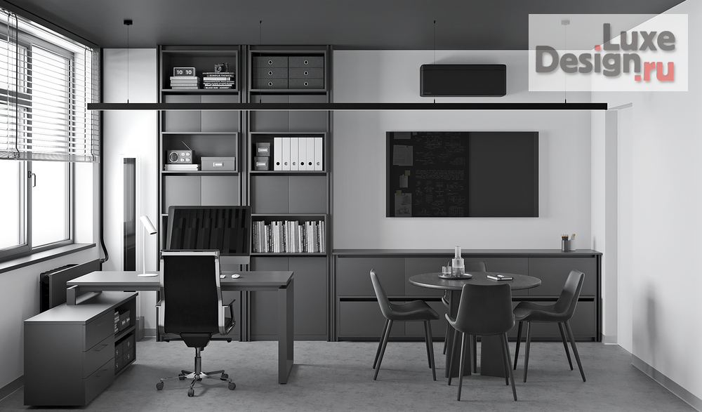 Дизайн интерьера офиса "ОФИСНОЕ ПРОСТРАНСТВО" (фото 3)