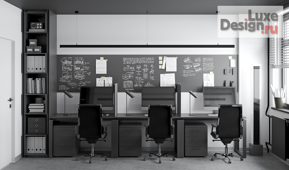 Дизайн интерьера офиса "ОФИСНОЕ ПРОСТРАНСТВО" (фото 4)