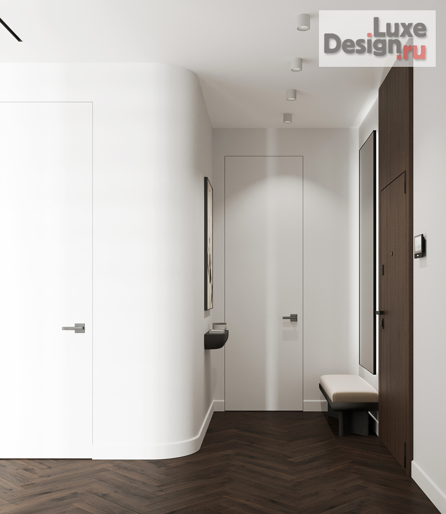 Дизайн интерьера трехкомнатной квартиры "Квартира UNO | Интерьер для инвестиций в Москве" (фото 9)