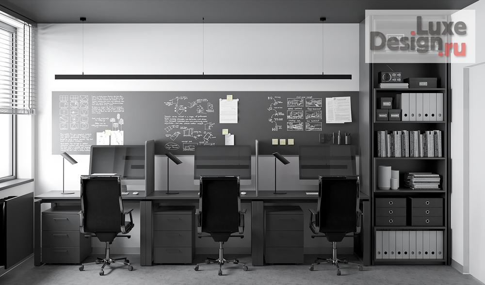 Дизайн интерьера офиса "ОФИСНОЕ ПРОСТРАНСТВО" (фото 6)