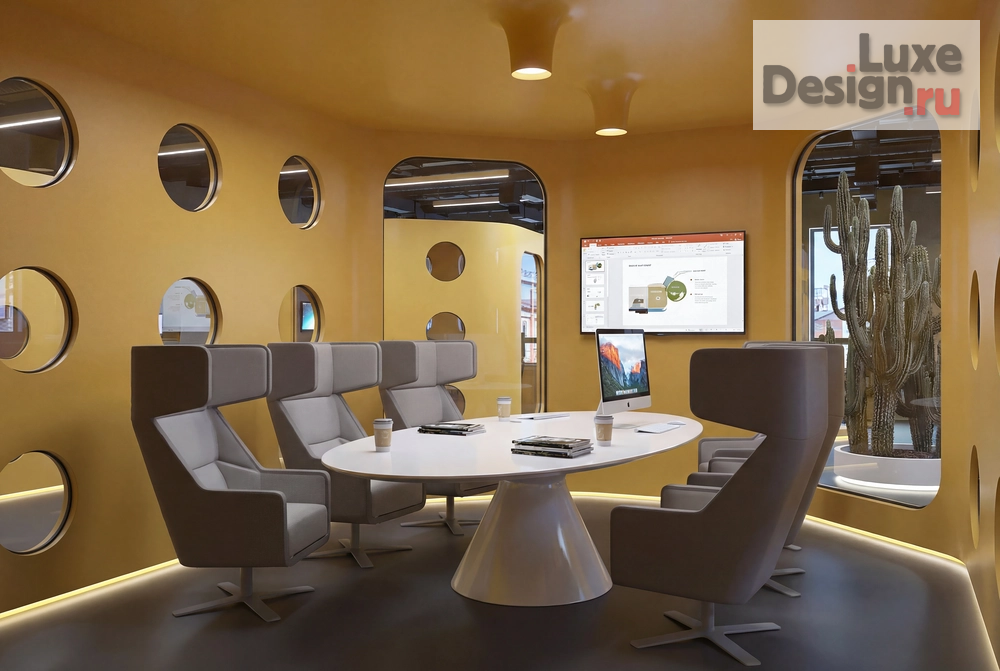 Дизайн интерьера офиса "ОФИС ДЛЯ РЕКЛАМНОГО АГЕНСТВА" (фото 4)