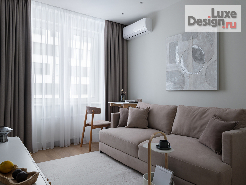 Дизайн интерьера однокомнатной квартиры "SYMBOL" (фото 3)