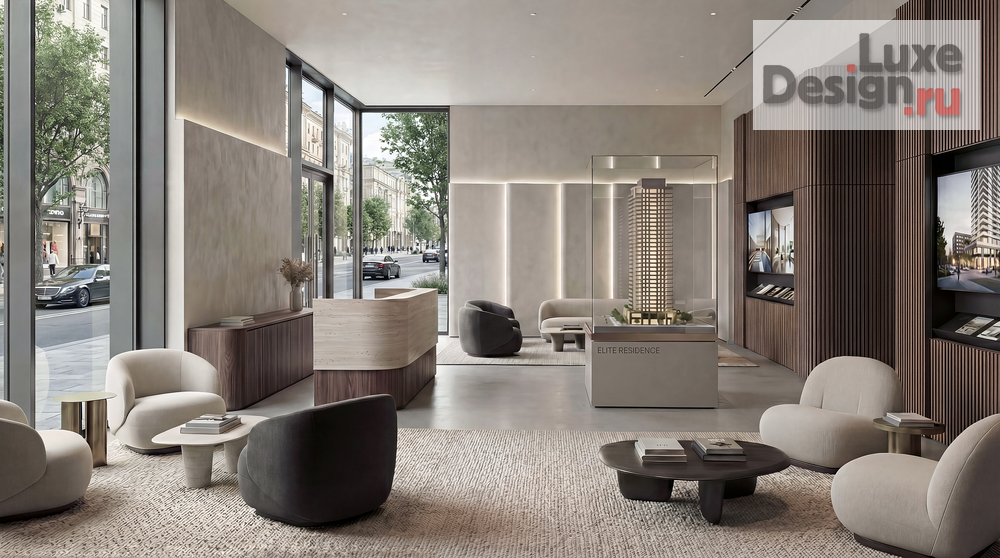 Дизайн интерьера шоу-рума "ИНТЕРЬЕРЫ ДЛЯ ДЕВЕЛОПЕРСКИХ ПРОЕКТОВ" (фото 2)