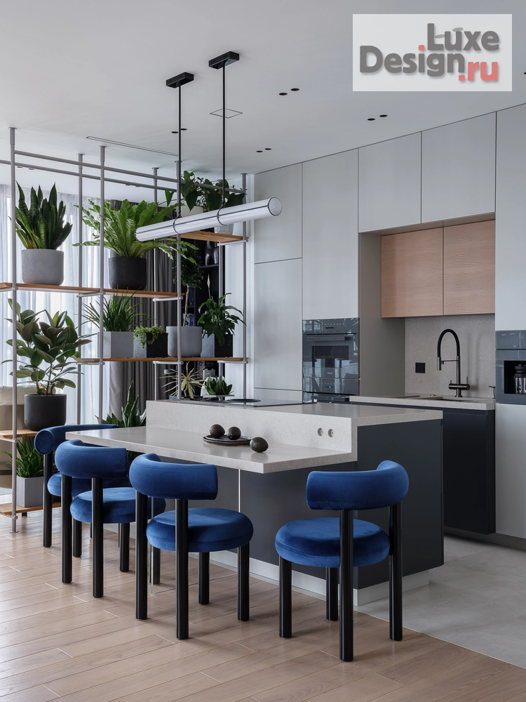 Дизайн интерьера апартаментов "Апартаменты для молодой девушки в 100 м²" (фото 12)