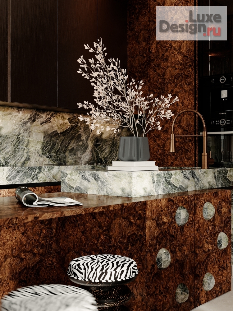 Дизайн интерьера квартиры "Burl & Stone" (фото 10)