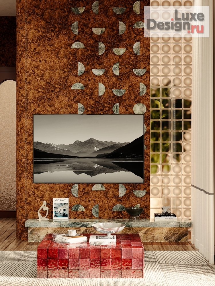 Дизайн интерьера квартиры "Burl & Stone" (фото 2)