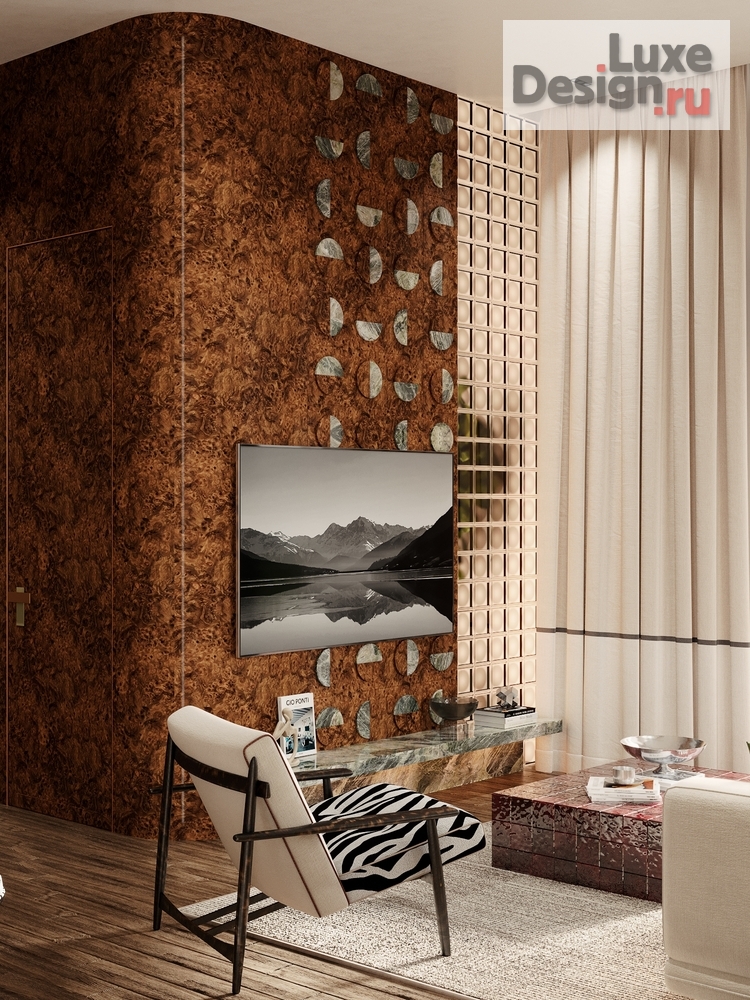 Дизайн интерьера квартиры "Burl & Stone" (фото 4)