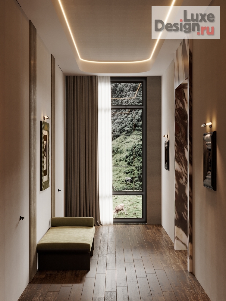 Дизайн интерьера гостиной "Contemporary" (фото 10)