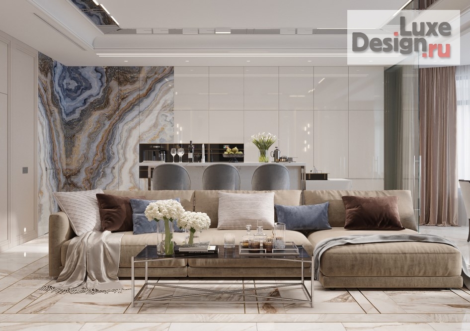 Дизайн интерьера квартиры "квартира на Рождественском бульваре" (фото 2)