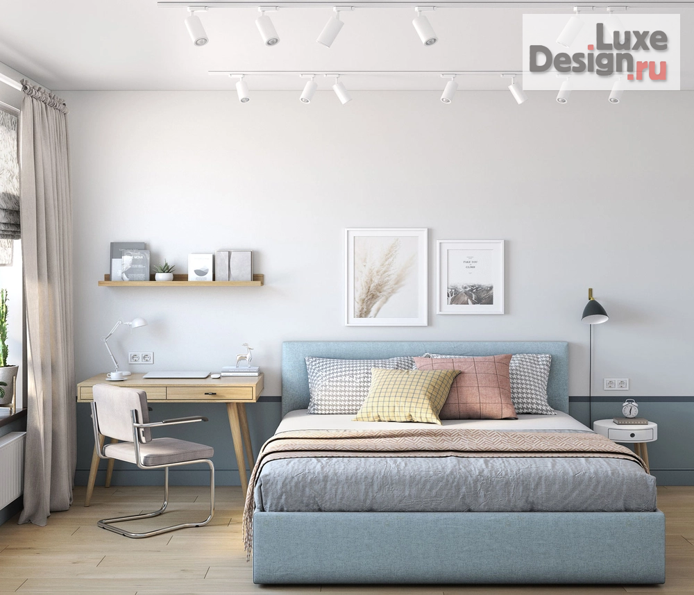 Дизайн интерьера трехкомнатной квартиры "Квартира для молодой пары в ЖК "Селигер Сити"" (фото 2)