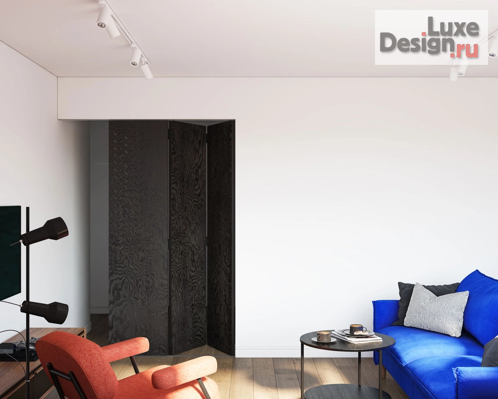 Дизайн интерьера двухкомнатной квартиры "Дизайн интерьера двухкомнатной квартиры в Санкт-Петербурге" (фото 3)