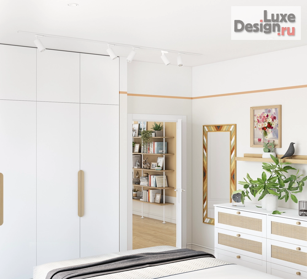 Дизайн интерьера двухкомнатной квартиры "Дизайн двухкомнатной квартиры в ЖК "Holland Park" в Москве" (фото 16)