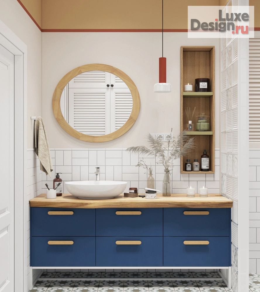 Дизайн интерьера двухкомнатной квартиры "Дизайн двухкомнатной квартиры в ЖК "Holland Park" в Москве" (фото 20)