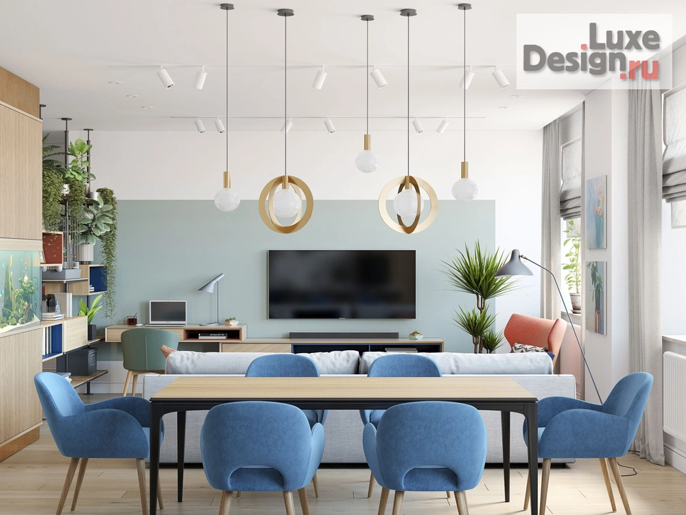 Дизайн интерьера четырехкомнатной квартиры "Дизайн интерьера четырехкомнатной квартиры в г. Москва" (фото 15) от дизайнера OM DESIGN Дизайн интерьера четырехкомнатной квартиры "Дизайн интерьера четырехкомнатной квартиры в г. Москва" (фото 15)