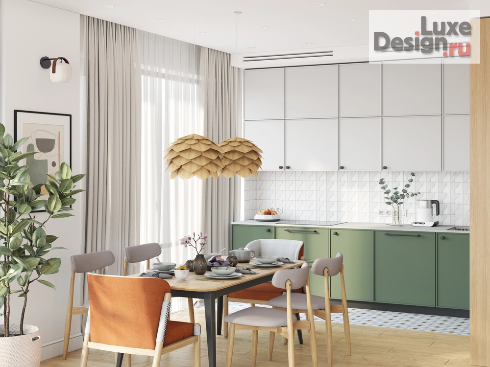 Дизайн интерьера четырехкомнатной квартиры "Дизайн интерьера четырехкомнатной квартиры в г. Москва" (фото 1) от дизайнера OM DESIGN Дизайн интерьера четырехкомнатной квартиры "Дизайн интерьера четырехкомнатной квартиры в г. Москва" (фото 1)