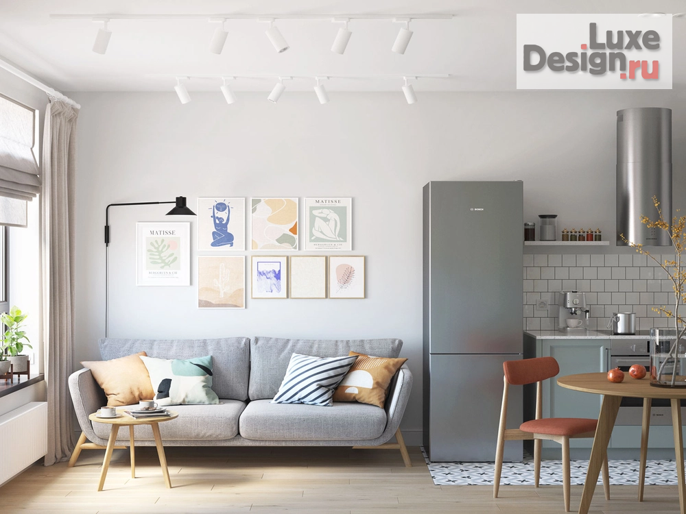 Дизайн интерьера трехкомнатной квартиры "Квартира для молодой пары в ЖК "Селигер Сити"" (фото 7)